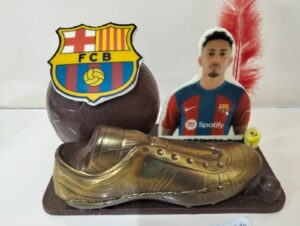 mona_balon_bota_jugador_barcelona